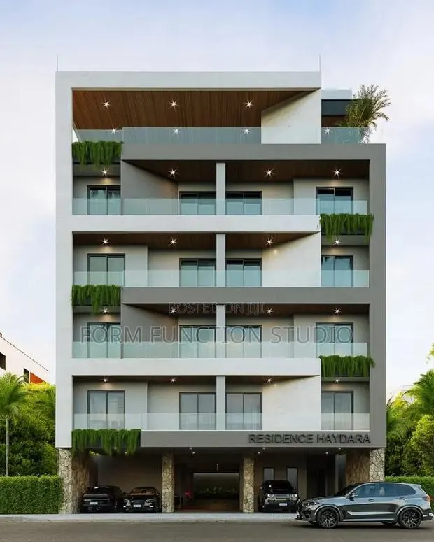 Apartment Building Plan 002