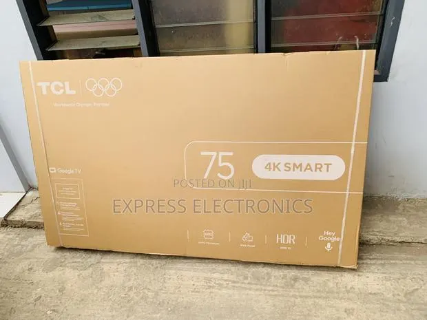 Lovely New TCL 75'' Uhd Led 75p6k Smart Android Television · Photo 1