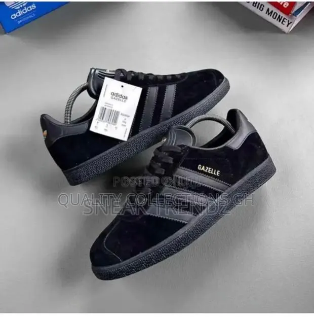 Adidas Gazelle All Black · Photo 1