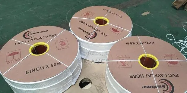 6” 50 Meter Double Coat Lay-Flat Irrigation Hose · Photo 1