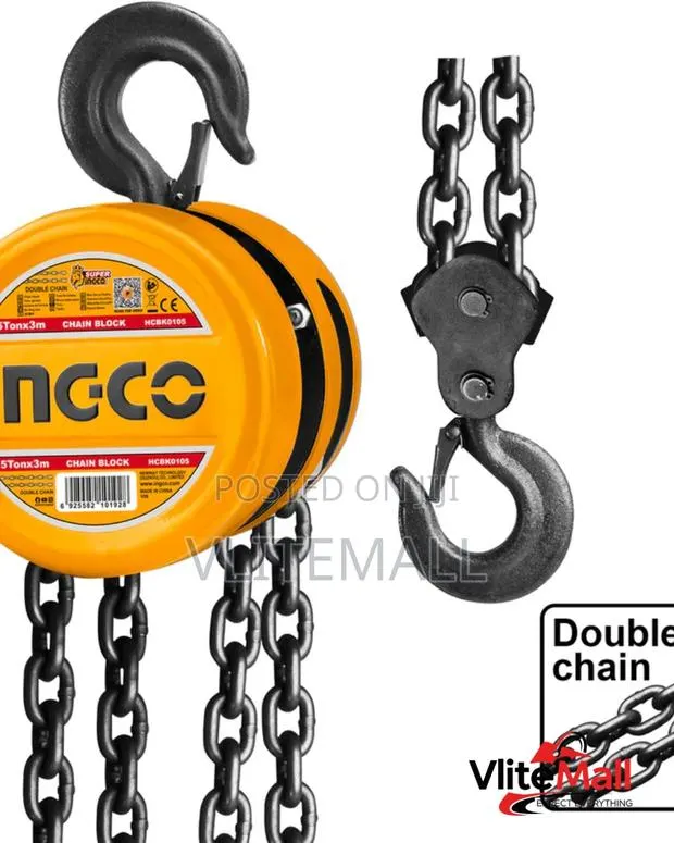 5 Tons Chain Block Hcbk0105 Ing-ht · Photo 1