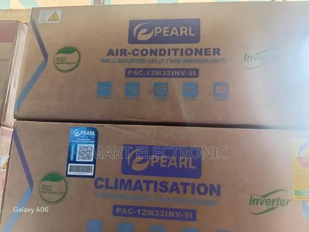 Pearl Wall-Mounted 1.5hp Inverter Air Conditioner – Silent Operation · Photo 1