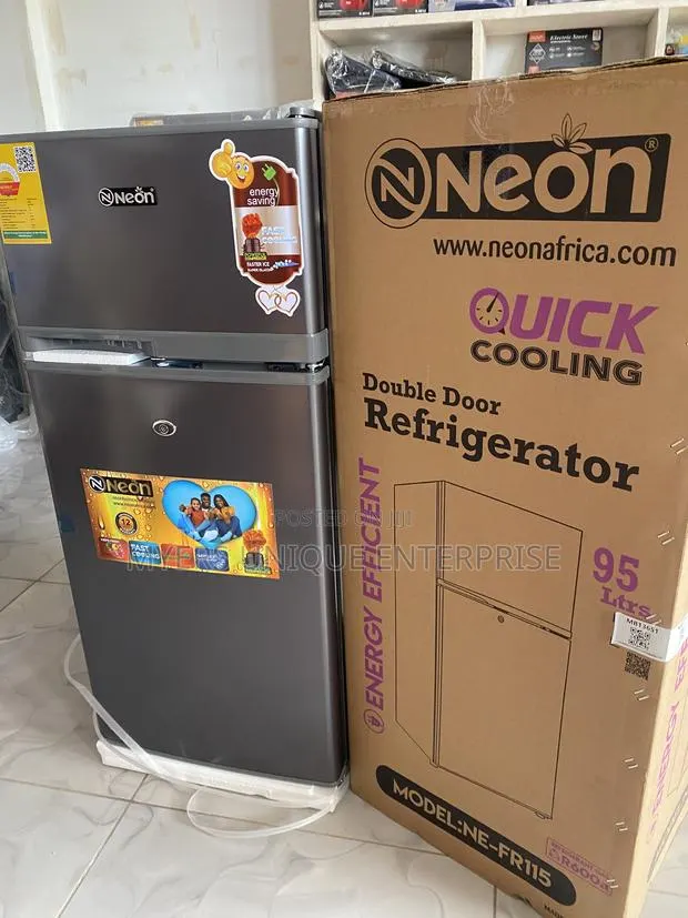 Neon 95L Double Door Fridge Fast Cooling · Photo 1
