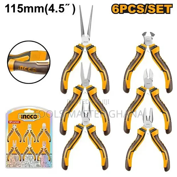 6 Pcs Mini Pliers Set - Hmps06115 · Photo 1