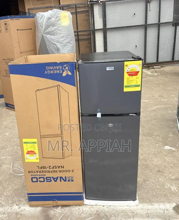 Order Classic Nasco 158L Double Door Refrigerator(Gray) · Photo 1