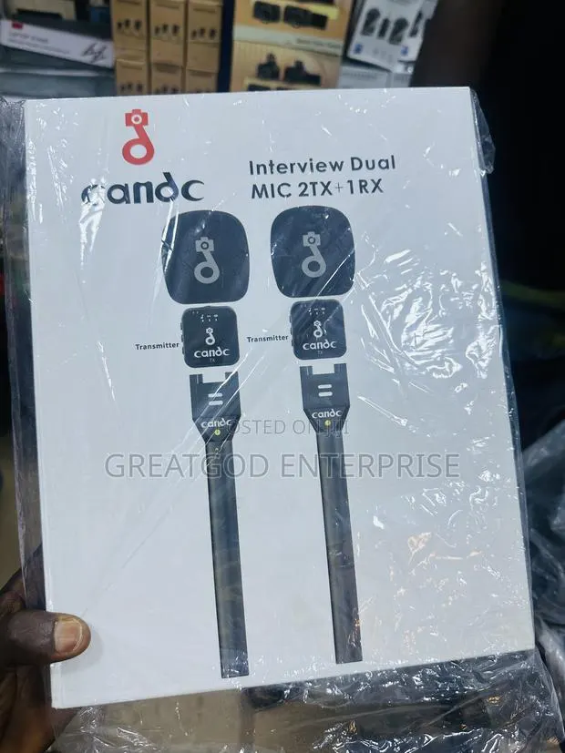 Candc Interview Dual MIC 2TX+1RX Wireless Microphone System · Photo 1