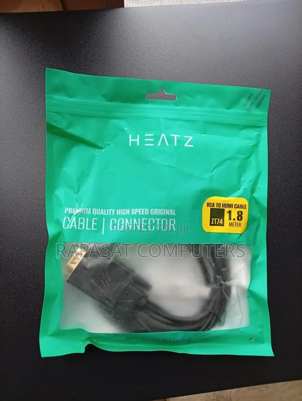 Heatz Zt74 Vga Male to Hdmi Male Cable 1.8m · Photo 1
