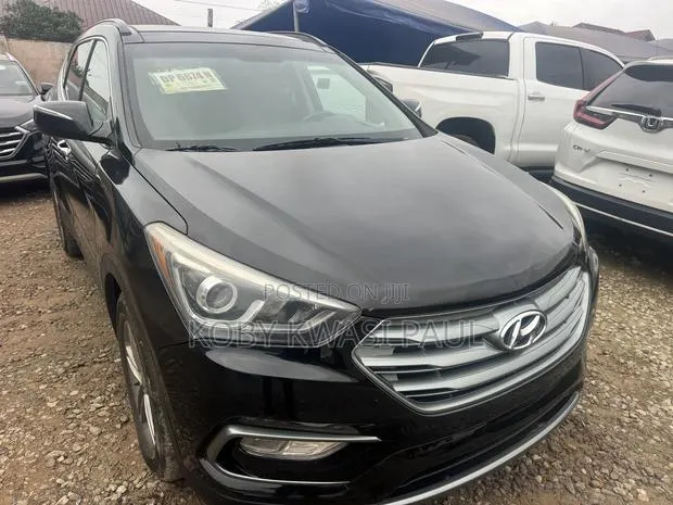 Hyundai Santa Fe SE AWD 2017 Black · Photo 1