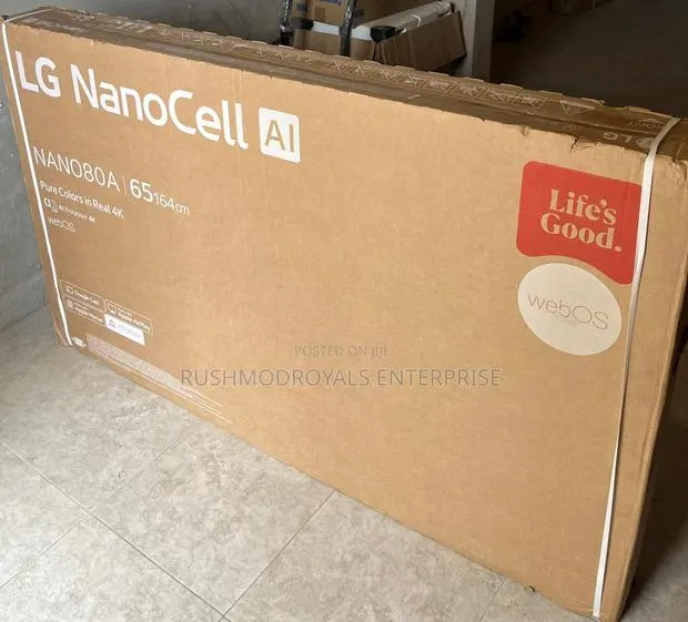 65 Inch LG Nanocell Ai Nano80 Smart TV Ai Magic · Photo 1