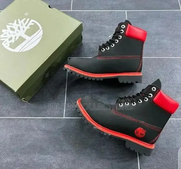 Timberland Boots Waterproof Redblack · Photo 1