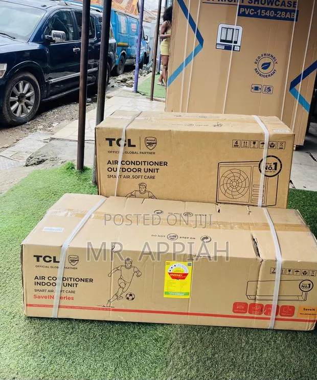 Sleek TCL 1.5hp Inverter Air Conditioner(White)Remote Control · Photo 1