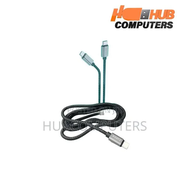 Heatz Zc44 Kabel Nylon Fast Charging 6a Usb-c To Usb-c · Photo 1