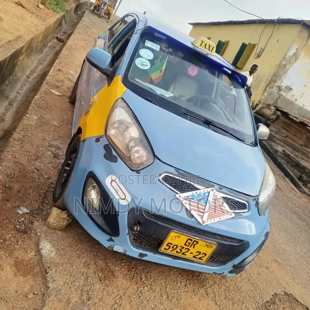 Kia Morning 2014 Blue · Photo 1