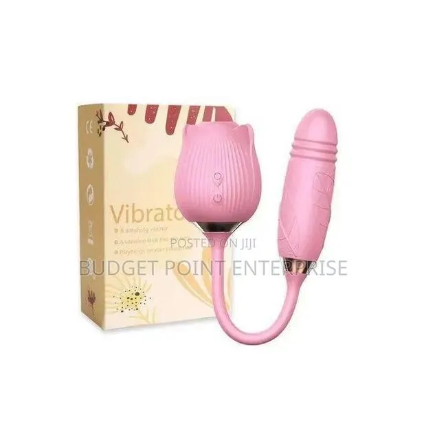 Automatic Retractable Rose Sucker 2in1 Vibrator · Photo 1