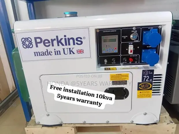 Core Dock Perkins 10kva 13000watts Diesel Generator · Photo 1