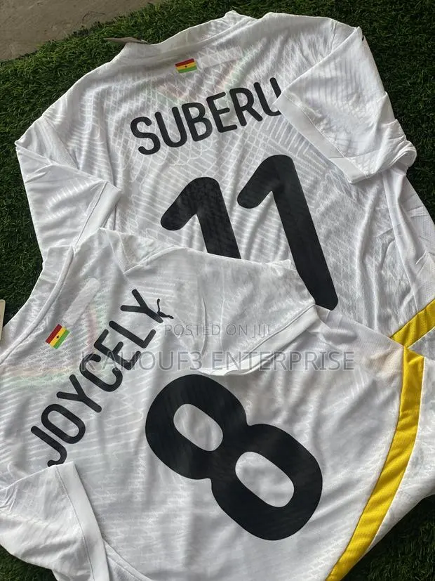 Customized Ghana Player Version Jersey · Photo 1