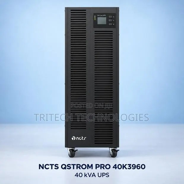 NCTS QSTROM PRO 40kVA 3-Phase Online Double Conversion UPS (40K3960) · Photo 1