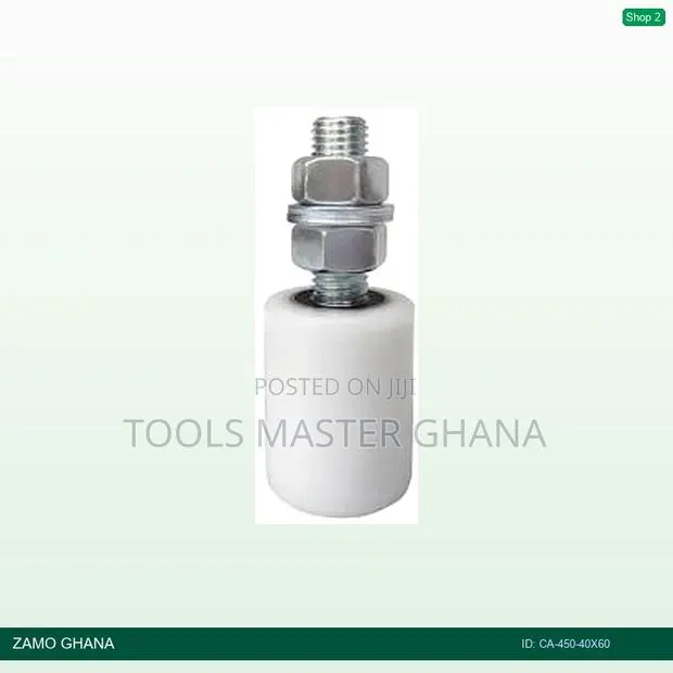 Ca Gate Roller Stopper 40x60 White Nylon Art.450 Aac045 - Ca-450-40x60 · Photo 1