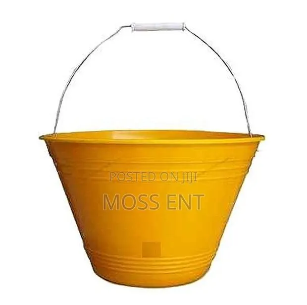 Berry 8l Yellow Bucket PVC Hd With Metal Handle 31x19x17cm Gr - By8ltr · Photo 1