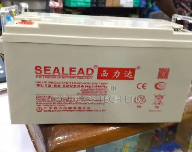 Sealead 12v 65ah Ups Battery, 12v 65ah Sealead Lead-Acid Battery · Photo 1