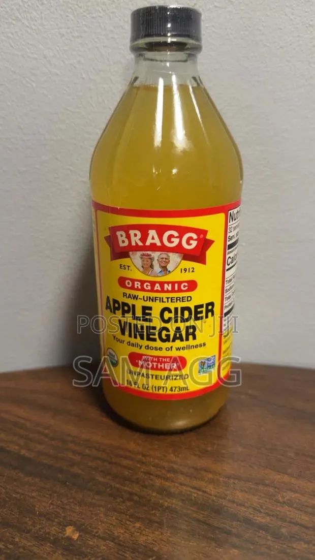 Bragg Organic Raw Unfiltered Apple Cider Vinegar (16 Fl Oz / 473ml) · Photo 1