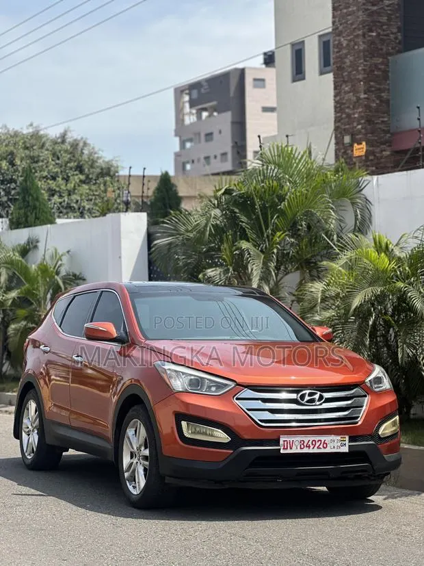 Hyundai Santa Fe 2013 Red · Photo 1