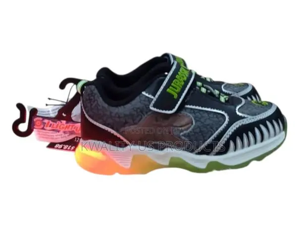 Jurassic World Boys Light-Up Sneakers · Photo 1