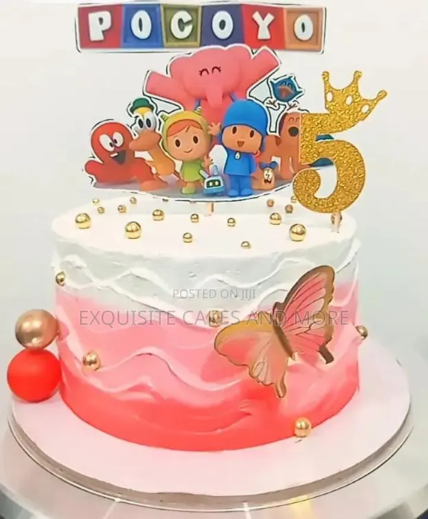 5 Candles Pocoyo Cake · Photo 1