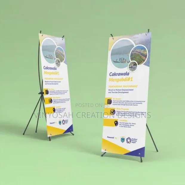 X Banner With Branding · Photo 1