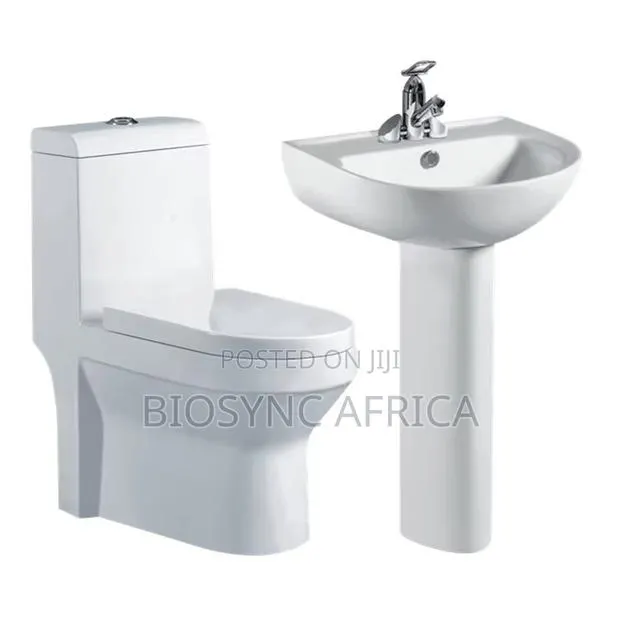 Water Closet With Pedestal Basin · Photo 1