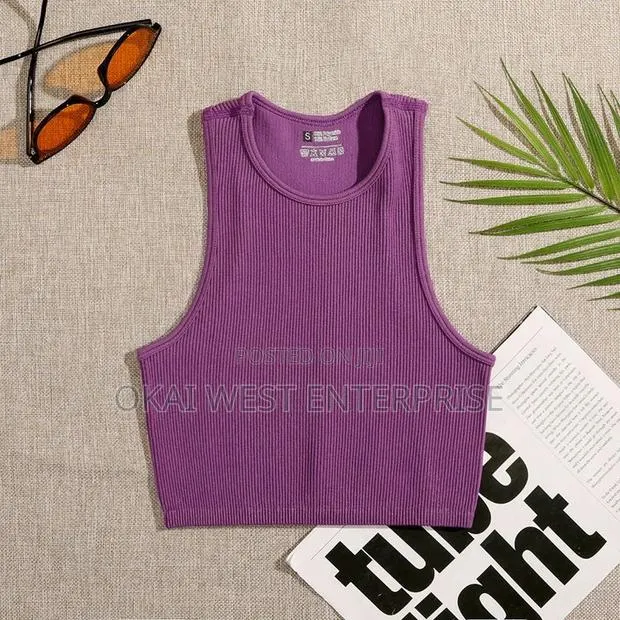 Chic Sporty Exposed Navel Vest - Your New Go-to for Versatile Style · Photo 7