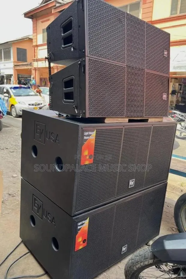 Electro-Voice Double Bass JAC 12inches Line Array(1pair) Rack Set · Photo 1