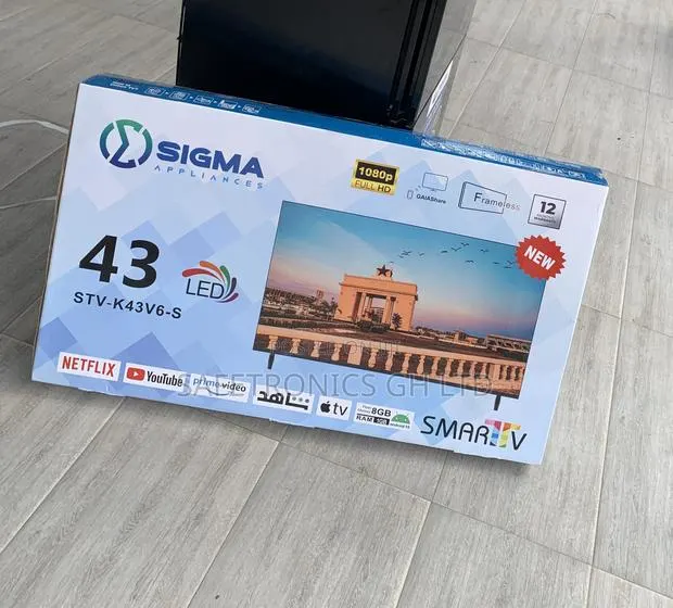 Get Accurate Sigma Led Android Ultra 43 Inch Frameless Tv · Photo 1