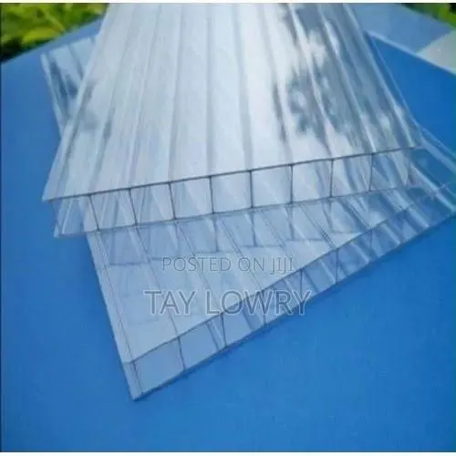 Polycarbonate Hollow Sheet 19ft X 7ft 10mm Thickness · Photo 1