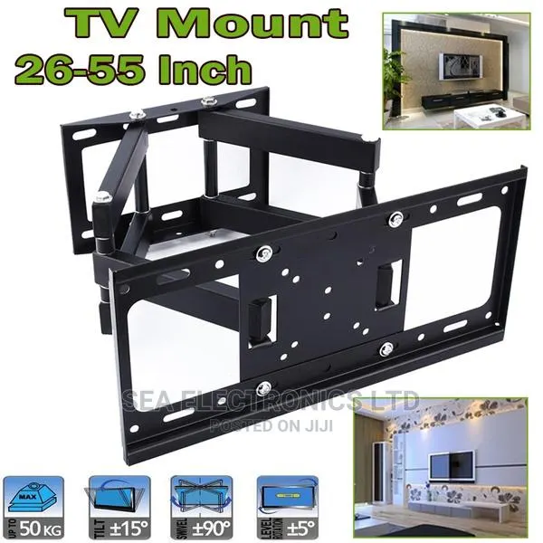 Adjustable Flat Panel TV Wall Mount 32-55 Inches · Photo 1