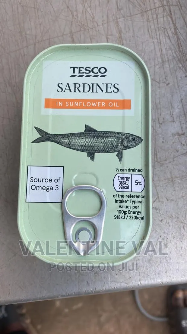 Tesco Sardines in Sunflower Oil 24 Pieces in One Carton · Photo 1