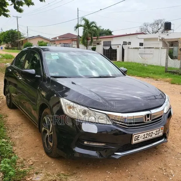 Honda Accord EX-L 4dr Sedan FWD (2.4L 4cyl 2A) 2017 Black · Photo 1