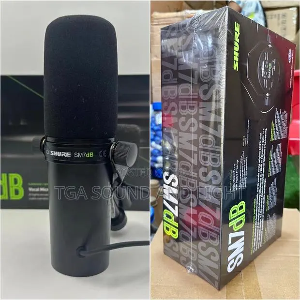Shure Sm7db Microphone With Preamp · Photo 1