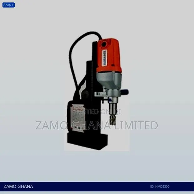 Magnetic Drill 1500w 470rpm 220v Twist 23mm - Plastic Kit Bo - Nmd2300 · Photo 1