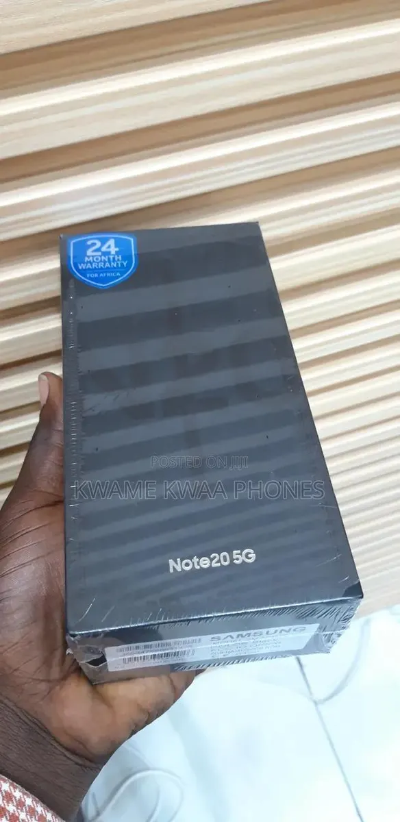 New Samsung Galaxy Note 20 5G 256 GB Black · Photo 1