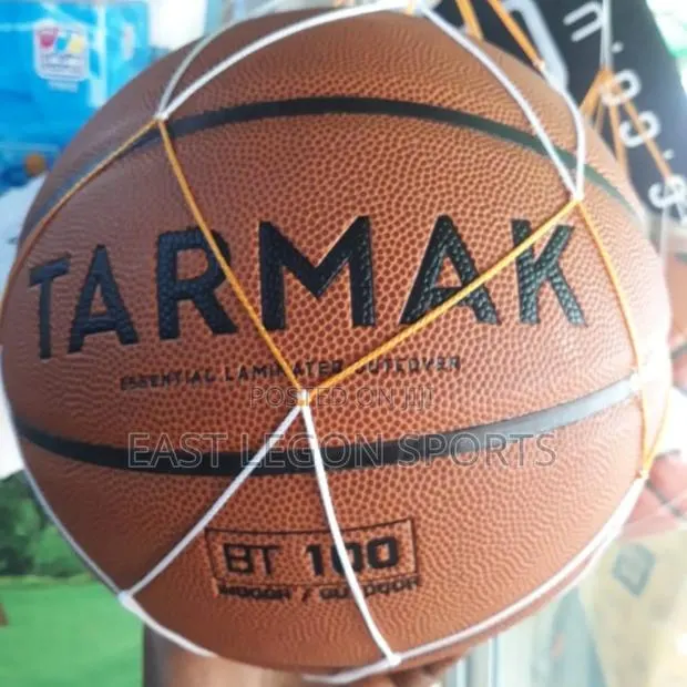 Orange Basketball Nba Size 7 Grip Rubber · Photo 1