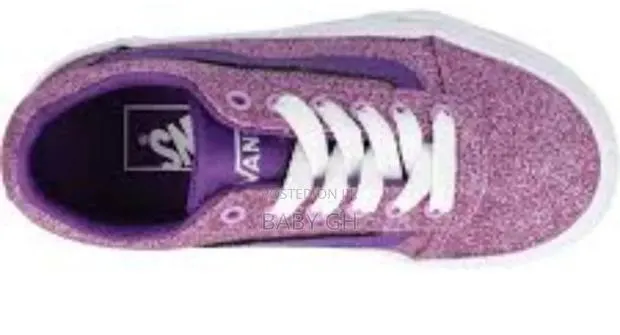 Glitter Top Purple Vans · Photo 1