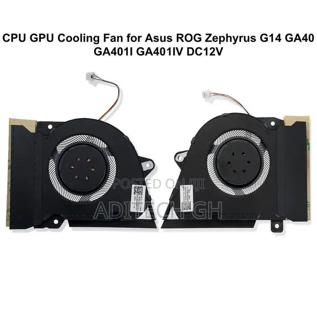 ASUS Rog Zephyrus G14 Cpu&gpu Cooling Fans · Photo 1