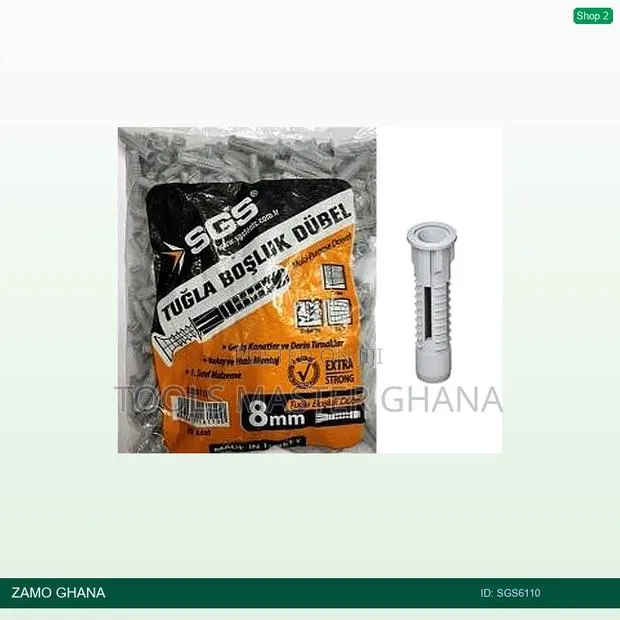 Brick Space Peg 8mm (Dubel) Brick Plug - Sgs6110 · Photo 1
