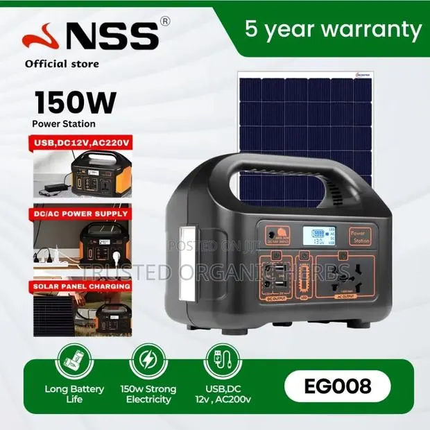 Portable Power Station With Solar Panel ( High Quality) · Photo 1