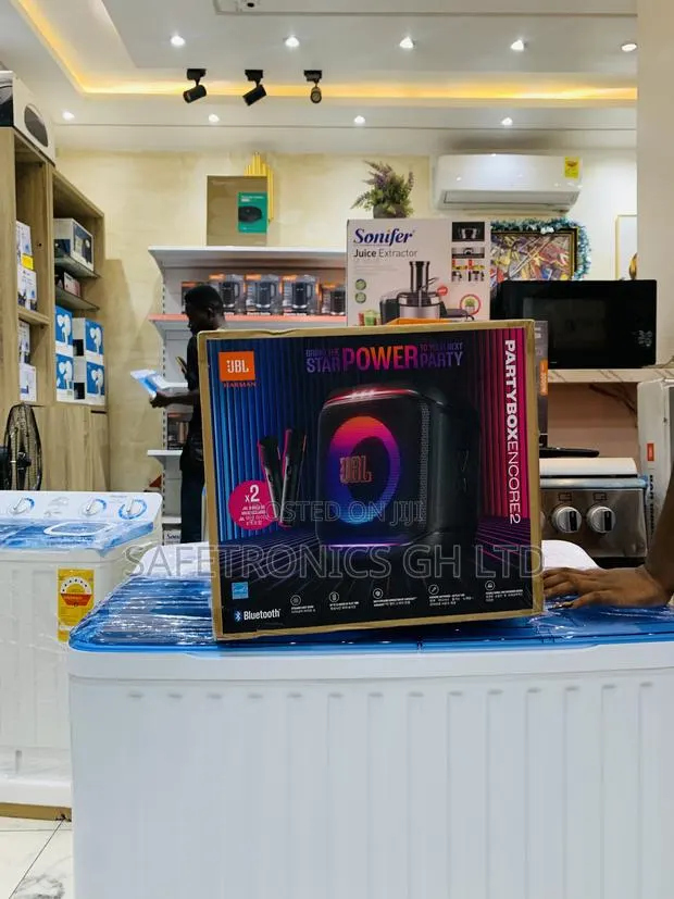 Premium JBL Partybox Encore 2 Portable 100w Speaker Microphone · Photo 1