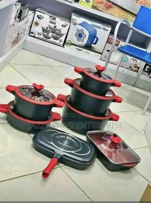 Nonstick Cookware With Griller · Photo 1