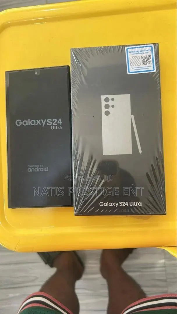 New Samsung Galaxy S24 Ultra 256 GB Black · Photo 1