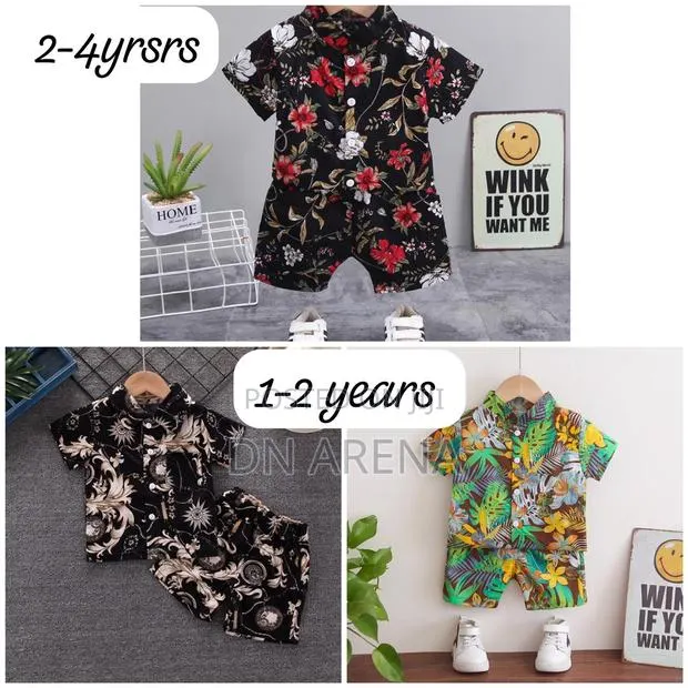 Kids Summer Wear Boys 2pcs · Photo 1