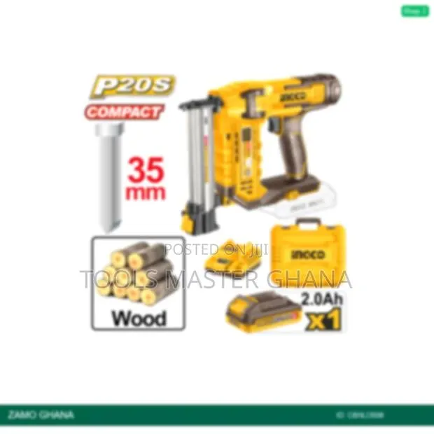Lithiumion Cordless Brad Nailer Kit - Cbnli3508 · Photo 1